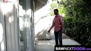 RawNextDoor.com - Passionate barebacking with two muscular and tattooed studs Jordan