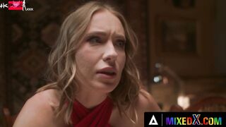 STEPSISTERS KINKY LITTLE HIDDEN Witness the Sizzling Three-Way of Angelika Grays, Alyssa Bounty, and Annalisa Atomic Blonde!