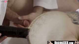 RagingXXX.com - Alpha Wolfe the gorgeous inmate craves Pierce Paris's massive cock