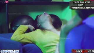 4 office Sexy Girls With A Office Boss Hardcore Romantic Sex