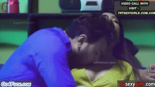 4 office Sexy Girls With A Office Boss Hardcore Romantic Sex