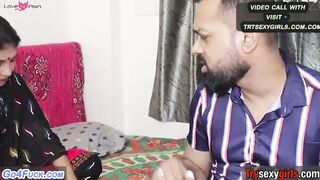 Wife Cheated Fucked by Husband Best Friend in Bedroom