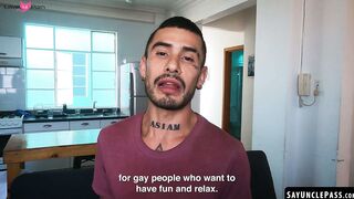 Alberto Chimal lets Cain Gomez fuck him while James VIP is away