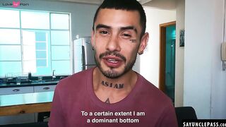 Alberto Chimal lets Cain Gomez fuck him while James VIP is away