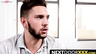 NextDoorXXX.com - Solo masturbation session with inked bearded homosexual in a hot je