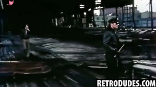 RetroDudes.com - Jerome indulges in an outdoor cock sucking session with his horny pa