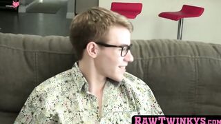 RawTwinkys.com - Sensual young homo cums from passionate breeding with lover