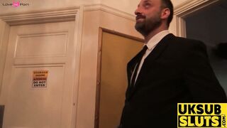 UKSubSluts.com - Luscious Vicki Powell's mouthful of cum and pounding with pleasure