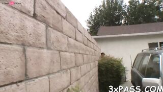Interracial threesome sex
