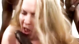 Amateur Mom Milf Interacial Jizzed Huge Ebony Dick Gang Bang