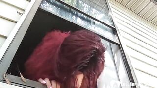ebony bro fucks her from behind