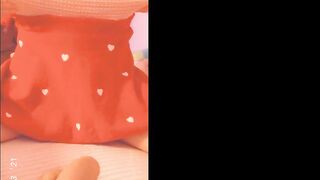 First DeepTroath Cum inside little mouth Cousine play with penis