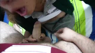 Young college girl begs me not to take it out drom