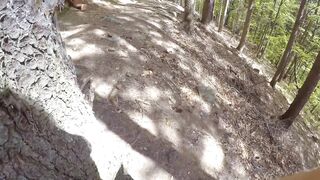 i was caught while i fucked with stranger into woods