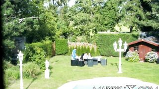 MARISKAX Erotic foursome with Nelly and Tanya