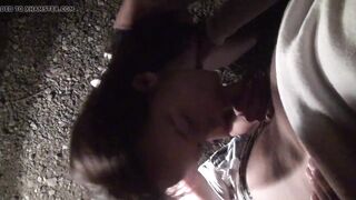 Dogging inside night (three guys)