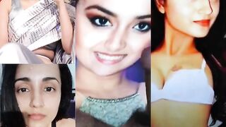 Keerthy suresh & trisha krishnan three-way hard sex cumtribute