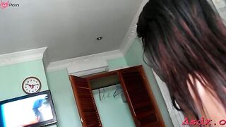 Classy girlfriend can't stop cumming from sex