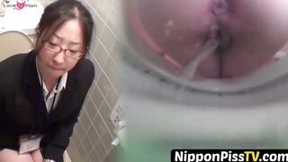 NipponPissTV.com - Gorgeous Japanese babes filmed pissing with secret cam openly
