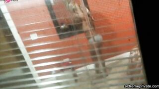 voyeuring booty stepdaughter in kitchen