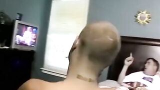 JoeSchmoeXXX.com - Nasty amateur rammed and fed with his lover's spit