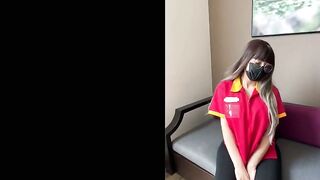 BIG ASS CASHIER is FUCKED by her SUPERVISOR