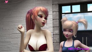 Ruthless Sex Showdown ◌ The Anal Domination of a Dickgirl in a Cyberpunk Underworld