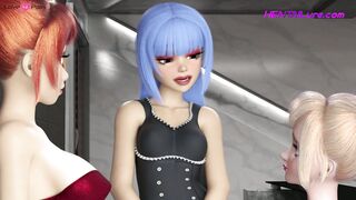 Ruthless Sex Showdown ◌ The Anal Domination of a Dickgirl in a Cyberpunk Underworld