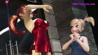 Ruthless Sex Showdown ◌ The Anal Domination of a Dickgirl in a Cyberpunk Underworld