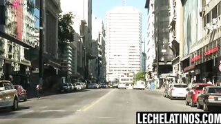 LecheLatinos.com - Uber driver Will devours two cocks to cumshot bliss