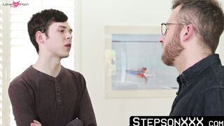 Sex defense lesson with my stepdad Joel Someone turned to a hardcore session