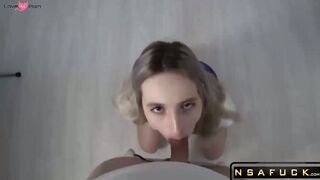 Stepsister Asks Stepbrother to Make Her Cum p1