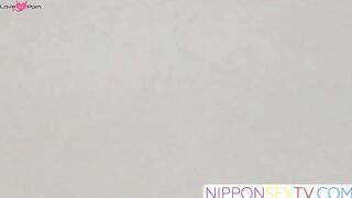 NipponSexTV.com - Kinky Japanese babe caught on cam using sex toys in public