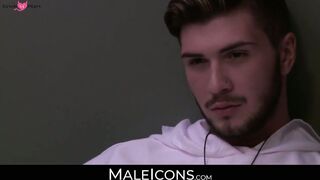 MaleIcons.com - Michael Delray's wild anal ride with priest Justin Dean's tight ass