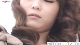 NipponSexTV.com - Japanese chick uses toys to pleasure herself on hidden cam