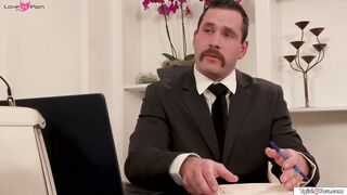 Trans Aubrey Kate celebrates with anal
