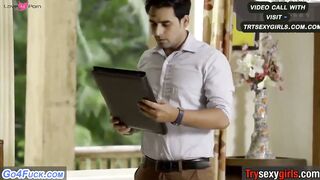 Cheat Wife Has Sex with Boss for Husbands Promotion Romantic Night Sex