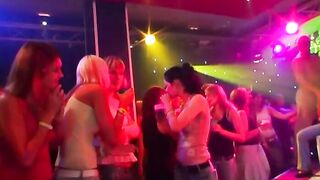 Bitches found tiny dick in club