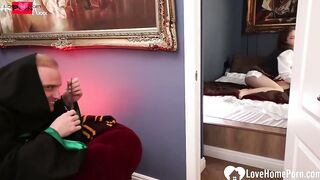 Mystical Maledicta Dominates Scholar into Bedroom Magic