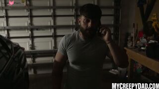 MyCreepyDad.com - Rob Quin succumbs to stepdad's deep ass thrusting and cum play