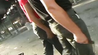 Perfection is rubbing her perfectly waxed pussy