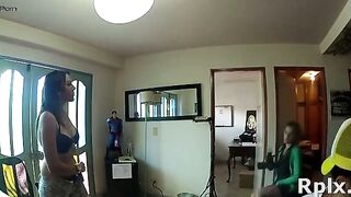 Appealing brunette floosy desires hard fuck