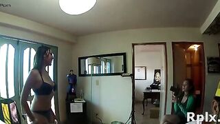 Appealing brunette floosy desires hard fuck
