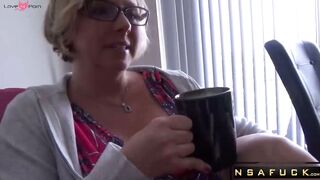 Brianna Beach Stepsons Welcome Home Fuck