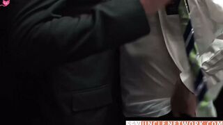 SayUncleNetwork.com - Kinky Mormon twink strokes cock till cumshot bareback doggystyl