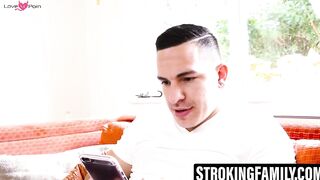 Natalia Starrs stepbro drills her wet squirter pussy