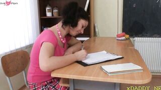 Voracious Helen B. getting her tight cave fucked