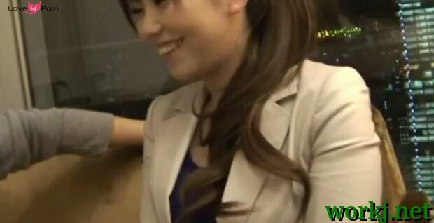 Delightful busty Mei Miura caresses herself