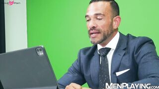 Latino businessman Nicholas Bardem raw plows deep into Dani Robles