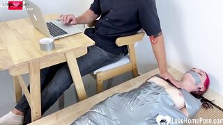 Taped and Teased A Wild BONDAGE Encounter